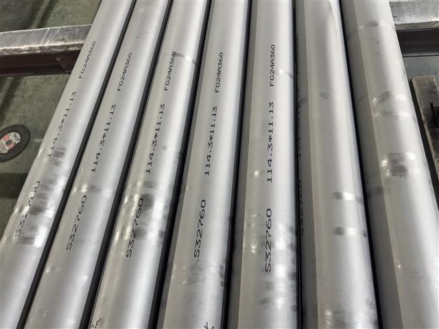 UNS S32760 Seamless Super Duplex Steel Pipe 