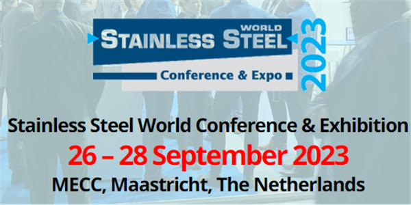 Our STAND NO: J44 on Stainless Steel World Conference &Expo 2023 