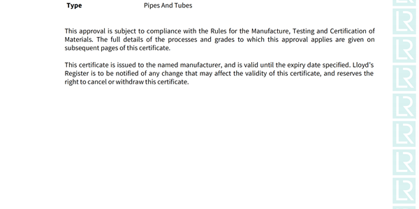 Lloyd's Register Certification